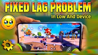 How To Fixed In Lag Problem In Free Fire Max/ After  OB 41 Update Lag Problem Solve