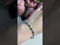 Серебряный браслет с изумрудом nano 5.33ct
