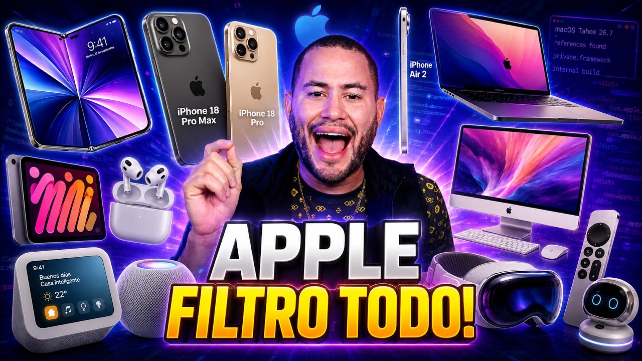 APPLE FILTRA SUS PRODUCTOS EN macOS