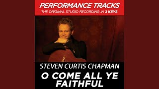 O Come All Ye Faithful (Performance Track In Key Of C)