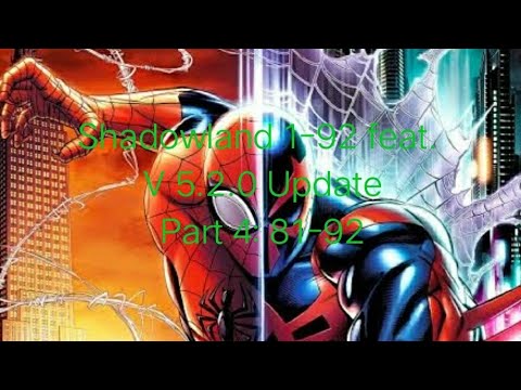 Shadowland 1–92 feat. V 5.2.0 New Characters and Uniforms (Part 4: 81–92) | Marvel Future Fight