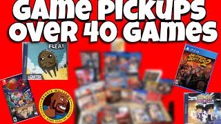 GAME PICKUPS OVER 40 GAMES!