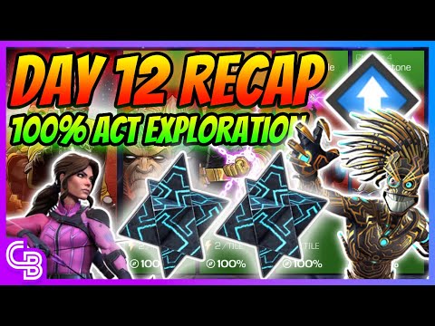 100% Act 5 Reward Opening | EP12 Paragon Speedrun Account | Marvel Contest of Champions