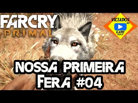 FAR CRY PRIMAL - PS4 - PRIMEIRA FERA DOMINADA LOBO BRANCO #04 (GAMEPLAY PT - BR)