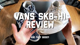 Video thumbnail for Vans Sk8-Hi Skate Shoe Review by Sergio Cisneros