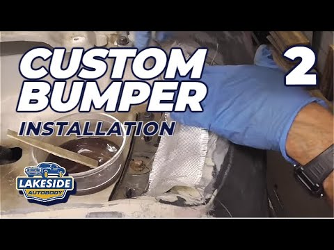 Duraflex Custom Bumper Installation Part 2 - A Fiberglass/Bondo Bananza!