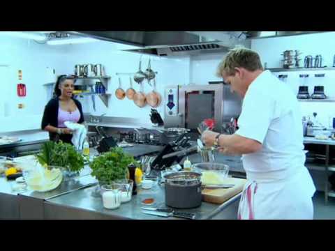 Katie Price cooking on the F word