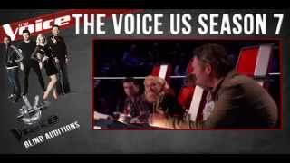 James David Carter+ Nobody Knows+++ The Voice US Season 7++ Blind Auditions