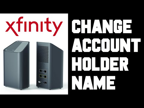 Xfinity Account Change Request Form