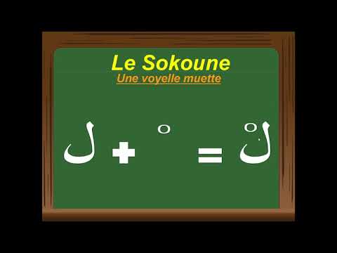 Cours d'arabe: le soukoune ou voyelle muette