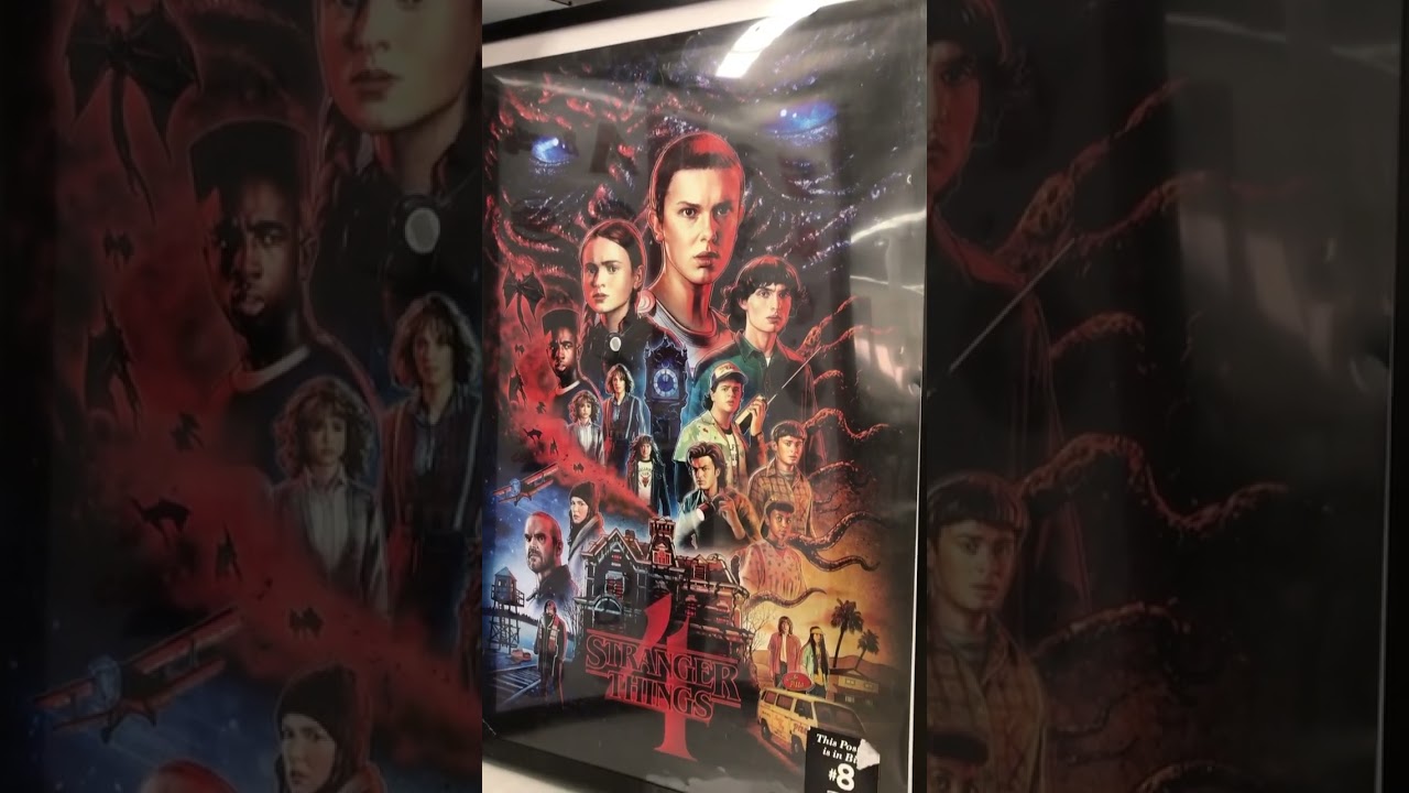 Stranger Things 4 Poster #strangerthings #netflix #poster #fivebelow #strangerthings4