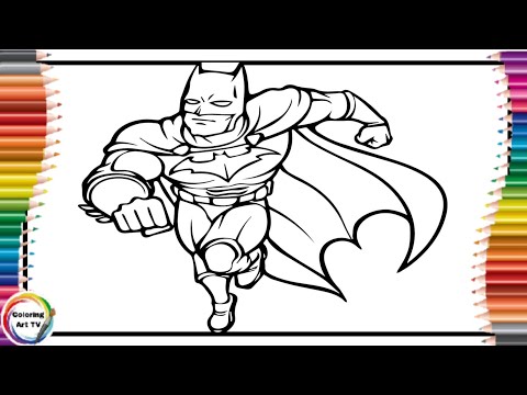 Batman Portrait Coloring Pages/Batman Coloring_Batman Movie Characters