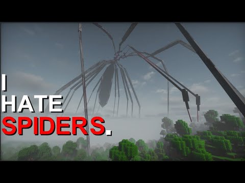 I played a Spider Mod with Arachnophobia....