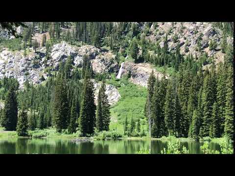 Marshall Lake is worth the work to get here - but be ready to work