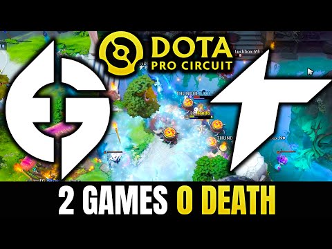 EG vs THUNDER - ZERO DEATH! - SA DPC WINTER TOUR 2023 Dota 2