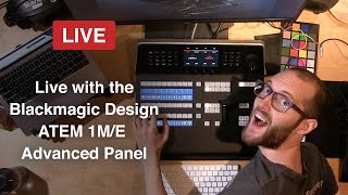 Live testing of BMD ATEM Panel, new BMD cameras, + Q&A! // Here to Record Live