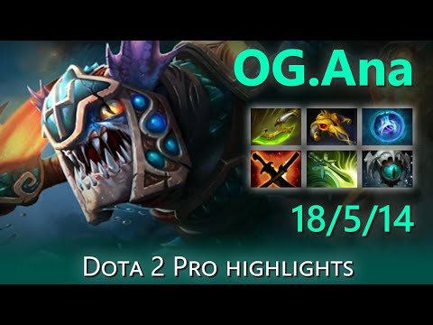 Ana 18-5 Slark | Dota 2 Epic Pro Highlights