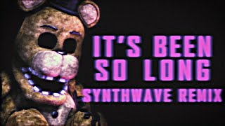 Cover art for It's Been So Long (synthwave)
