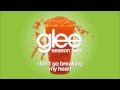 Don't Go Breaking My Heart | Glee [HD FULL STUDIO]