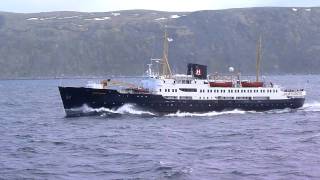 preview picture of video 'Hurtigruten MS Nordstjernen'