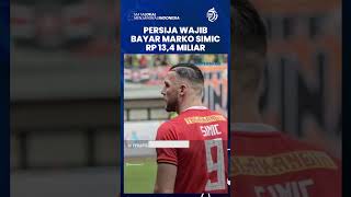 Striker Asal Kroasia, Marko Simic Menang Gugatan FIFA: Persija Wajib Bayar Total Rp 13,4 Miliar