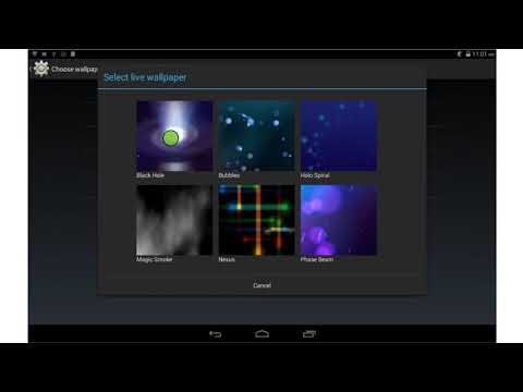 Android - How to Change the Home Screen Wallpaper