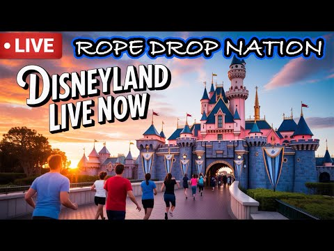 🔴 Best Tips For Rope Drop Live At Disneyland Rides Breakfast  09-27-2025