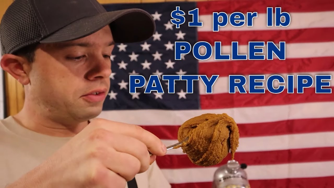 💥Michael Palmer's Pollen Patty Recipe (with a twist) Cheapest to make at home!