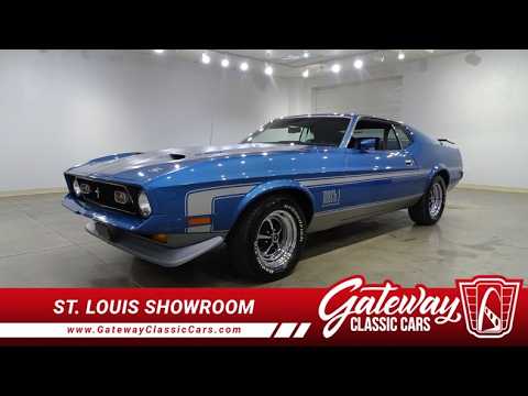 1972 Ford Mustang Mach 1 (CC-2088278) for sale in O'Fallon, Illinois