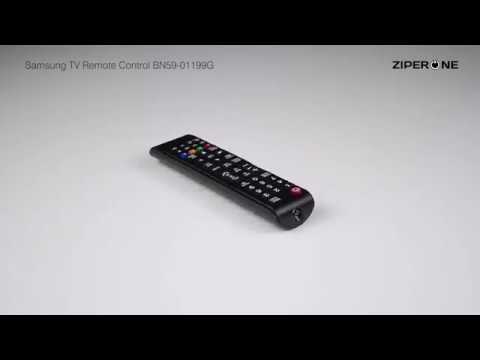 Samsung RTV nuotolinio valdymo pultas BN59-01199G video