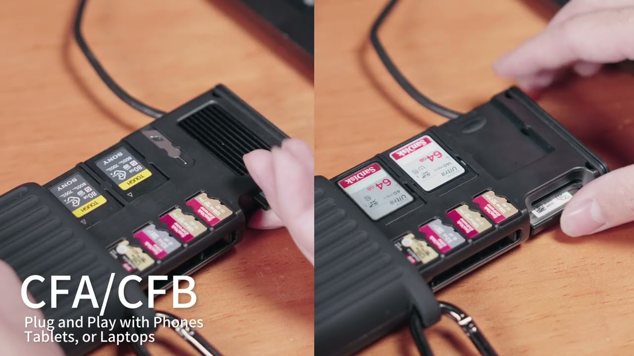 Ulanzi MCR-02 Multi-Kartenleser Ulanzi MCR-02 Multi-Kartenleser