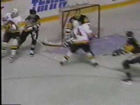 Pittsburgh Penguins @ Vancouver Canucks   -  1/12/92  -  Pens win 4-3