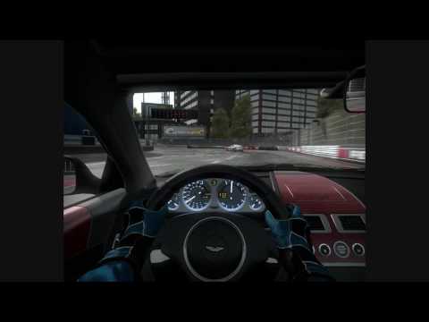 DB9 London royal mile with TC off