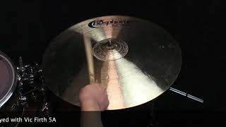 Video thumbnail for Bosphorus 21" Jazz Master Series Ride by The Drum Shop - Portland, Maine