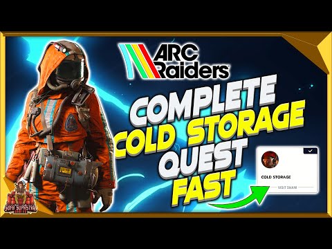 Arc Raiders Cold Storage Quest - How To Find J Kozma Ventures Container Location Fast