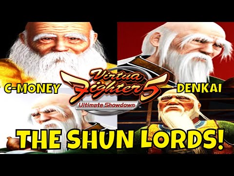 VF5US- BATTLE OF THE SHUN LORDS! (Shun Di Gameplay)