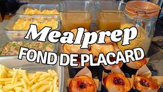 MEAL PREP ÉCONOMIQUE Vider le Congélateur et les Placards ! 5 Recettes