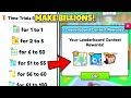 Make BILLIONS Of GEMS From Time Trials By Doing This Pet Simulator 99