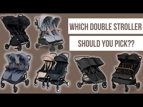 Best Lightweight Travel Double Stroller 2024 / 2025 - Side-by-Side Strollers