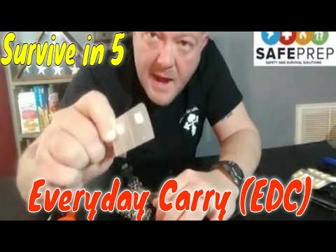 EDC. Every day carry.