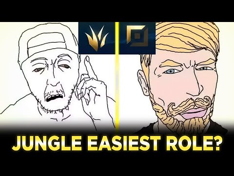Jungle Is Statistically The Easiest Role...