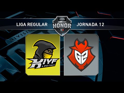 KIYF LOGITECH vs G2 VODAFONE - #LoLHonor12 - Mapa 1 - Jornada 12 - T10
