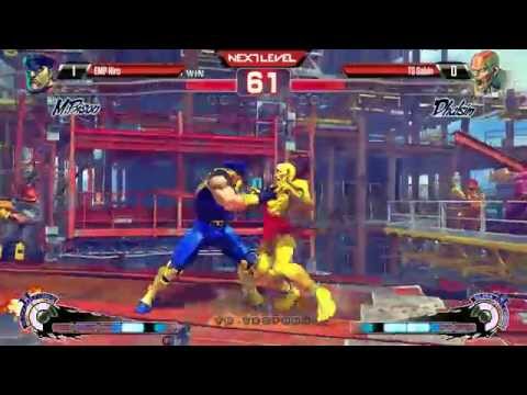 USF4 @ Vortex to Victory - EMP Hiro (M. Bison) vs TS Sabin (Dhalsim) [720p/60fps]