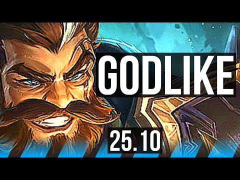 GRAVES vs IRELIA (MID) | Godlike | KR Diamond | 25.10