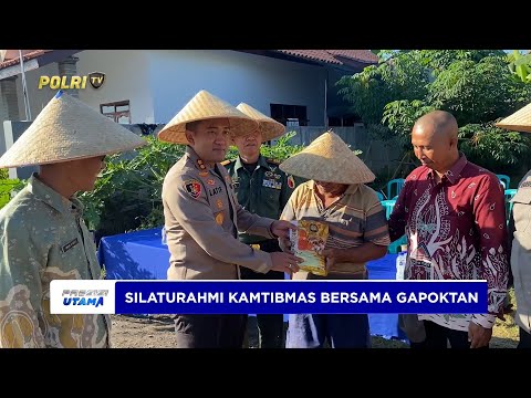 KAPOLRES PROBOLINGGO BERI DUKUNGAN KE GAPOKTAN WUJUD PEDULI KETAHANAN PANGAN
