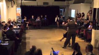 Guillermina Quiroga y Cristhian Sosa en Porteño y Bailarin. 1