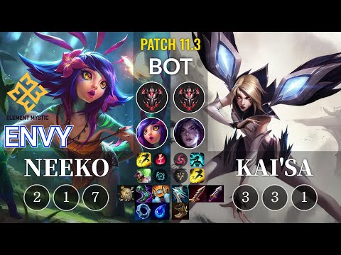 EM Envy Neeko vs Kai'Sa Bot - KR Patch 11.3