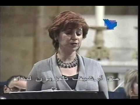 Ghada Ghanem sings Bach: Weichet Nur, Betrubte Schatten