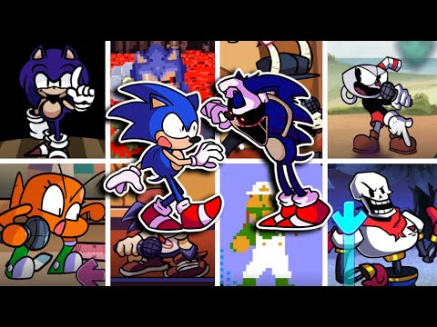 Confronting Yourself but Every Turn a Different Character Sings 🐱 - FNF Cover