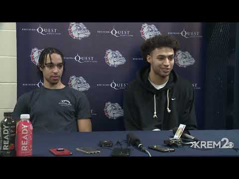 Gonzaga Basketball: Andrew Nembhard & Anton Watson full press conference
